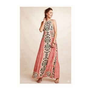 Anthropologie Bhanuni Botanique Maxi Dress